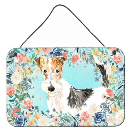 Carolines Treasures Fox Terrier Wall or Door Hanging Prints CK3402DS812